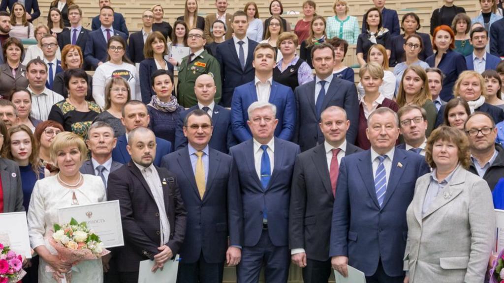 В.В. Дубинин принял участие в  церемонии награждения победителей конкурса «Гарантия качества – 2019», проводившейся в Совете Федерации